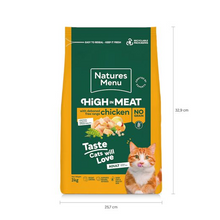 Load image into Gallery viewer, Natures Menu High in Meat Chicken No Grain Food For Adult Cats