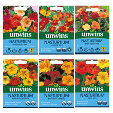 Load image into Gallery viewer, Unwins Nasturtium Seed Lovers Bundle