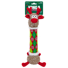 Load image into Gallery viewer, KONG Holiday Shakers Luvs Argyle Reindeer Medium