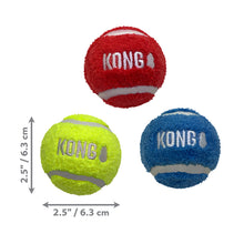 Load image into Gallery viewer, KONG Sport Softies Balls 3pk Assorted Medium