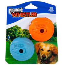 Load image into Gallery viewer, Chuckit! The Whistler Ball Small/Medium/Large One/Two Pack