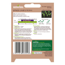 Load image into Gallery viewer, Unwins Cut-and-Come-Again Salad Seed Bundle