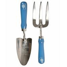 Load image into Gallery viewer, Burgon & Ball British Meadow Trowel & Fork Set