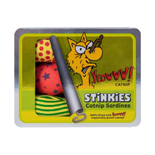 Load image into Gallery viewer, Yeowww Stinkies Organic Sardines Cat Toys Pack of 3