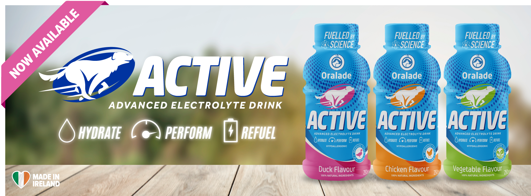 Oralade Active Now Available