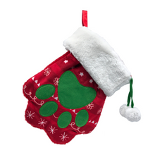 Load image into Gallery viewer, KONG Holiday Stocking Paw Large