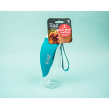 Load image into Gallery viewer, Henry Wag Water Bottle with Leaf Bowl Blue or Grey 500ml