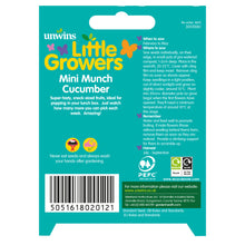 Load image into Gallery viewer, Little Growers Cucumber Mini Munch
