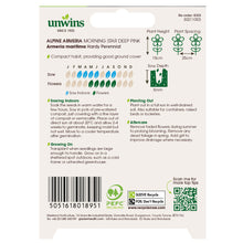 Load image into Gallery viewer, Unwins Alpine Perennial Seed Bundle