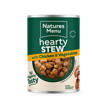 Load image into Gallery viewer, Natures Menu Hearty Stew Multipack Chicken & Turkey For Adult Dogs 6 x 415g