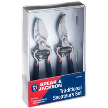 Load image into Gallery viewer, Spear & Jackson Vintage Bypass and Anvil Secateurs Set