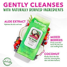 Load image into Gallery viewer, TropiClean Deep Cleaning Wipes 100s