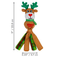 Load image into Gallery viewer, KONG Holiday Wubba Reindeer/Bear Assorted Small