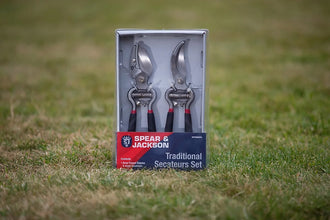 Load image into Gallery viewer, Spear & Jackson Vintage Bypass and Anvil Secateurs Set