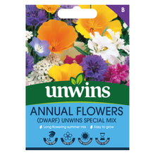 Load image into Gallery viewer, Unwins Easy Annuals Seed Bundle for Beginners
