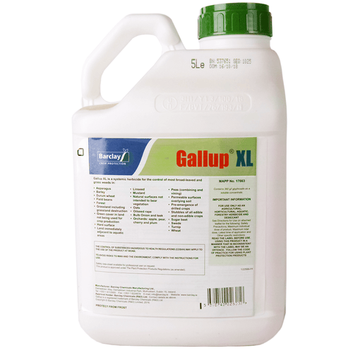 Gallup XL 5L Professional Use Weed Killer