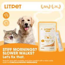 Load image into Gallery viewer, Litpet Joints-Bone Boost for Joint Care Meaty Mix 10 x 15g Sachets per pack
