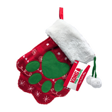 Load image into Gallery viewer, KONG Holiday Stocking Paw Large