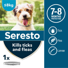 Load image into Gallery viewer, Seresto Flea and Tick Control Collars For Cats, Small Dogs, & Large Dogs