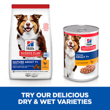 Load image into Gallery viewer, Hill's Science Plan Mature Adult Medium Dry Dog Food Chicken Flavour 14kg