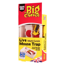 Load image into Gallery viewer, The Big Cheese Live Multi-Catch Mouse Trap