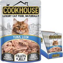 Load image into Gallery viewer, COOKHOUSE 100% Natural & Complete Luxury Wet Cat Food- 18 X70G - JELLY
