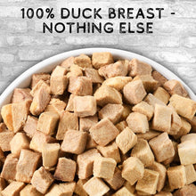Load image into Gallery viewer, COOKHOUSE 100% Duck Breast Freeze Dried Luxury Cat Treats - 12 x 10g Bags - 100% Natural - Grain Free - High Protein - Low Fat