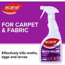 Load image into Gallery viewer, Acana Spray Moth Killer for Carpet & Fabric Lavender 500ml