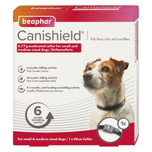Load image into Gallery viewer, Beaphar Canishield Flea & Tick Collar For Dogs