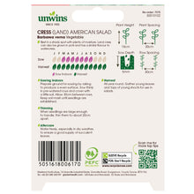 Load image into Gallery viewer, Cress Land American Salad