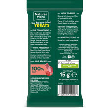Load image into Gallery viewer, Natures Menu Freeze Dried Bites Beef For Dogs