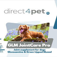 Load image into Gallery viewer, Direct4Pet GLM JointCare Pro Joint Supplement For Dogs x 120 Tablets