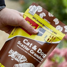 Load image into Gallery viewer, The Big Cheese Cat & Dog Scatter Granules 750g Refill