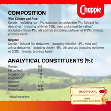 Load image into Gallery viewer, Chappie Adult Wet Dog Food Tins Favourites in Loaf 24 pack, 412g