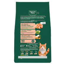 Load image into Gallery viewer, Natures Menu High in Meat Salmon No Grain For Adult Cats