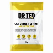 Load image into Gallery viewer, Dr Ted Cat Urine Test Kit: PH Detector 10g Sachets
