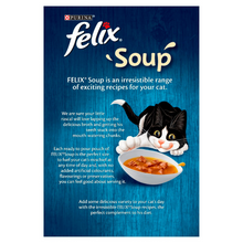 Load image into Gallery viewer, Felix Cat Soup Farm or Fish Selection 6 pack, 48g