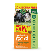 Load image into Gallery viewer, Burgess Excel Adult Guinea Pig Nuggets with Mint