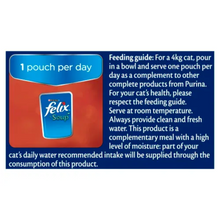 Load image into Gallery viewer, Felix Cat Soup Farm or Fish Selection 6 pack, 48g