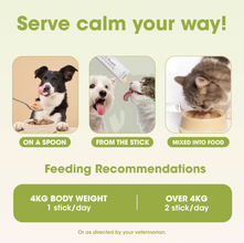 Load image into Gallery viewer, Litpet Pawsitive Calm Meaty Mix Paste for Cats & Dogs 10 x 15g Sachets per pack