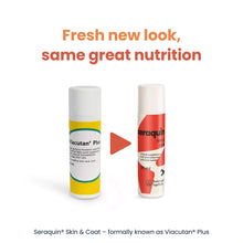 Load image into Gallery viewer, Seraquin Skin & Coat Care For Cats & Dogs - 95ml Liquid Supplement