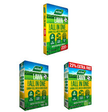 Load image into Gallery viewer, Westland Lawn All-In-One Lawn Feed, Weed & Moss Killer 80m2, 150m2 & 350m2