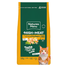 Load image into Gallery viewer, Natures Menu High in Meat Chicken No Grain Food For Adult Cats