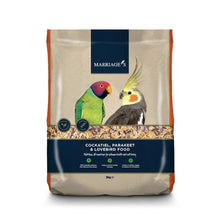 Load image into Gallery viewer, Marriage's Cockatiel Parakeet Lovebird Food 3kg