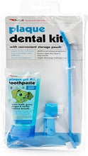 Load image into Gallery viewer, Petkin Plaque Dental Kit for Dogs and Cats - Single Pack Toothbrush and Toothpaste Set