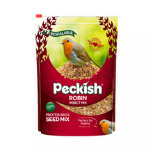 Load image into Gallery viewer, Peckish Robin Seed & Insect Mix 2kg & 16kg