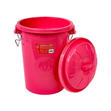 Load image into Gallery viewer, Red Gorilla Bin With Clip Lid 30 Lt