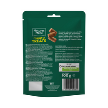 Load image into Gallery viewer, Natures Menu Real Meaty Dog Treats 100g