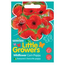 Load image into Gallery viewer, Little Growers Wildflower Corn Poppy