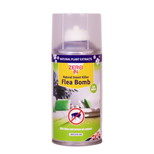 Load image into Gallery viewer, Zero In Natural Insect Killer Flea Bomb 150ml One Shot Aerosol